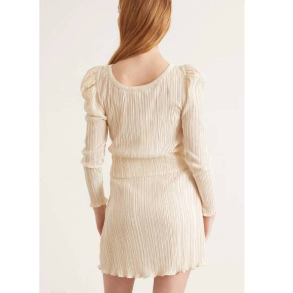 LoveShackFancy Carleen Bracelet-Sleeve Mini Dress - Size 00 - Picture 3 of 16